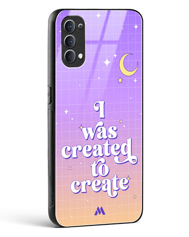 Created to Create Glass Case Phone Cover (Oppo)