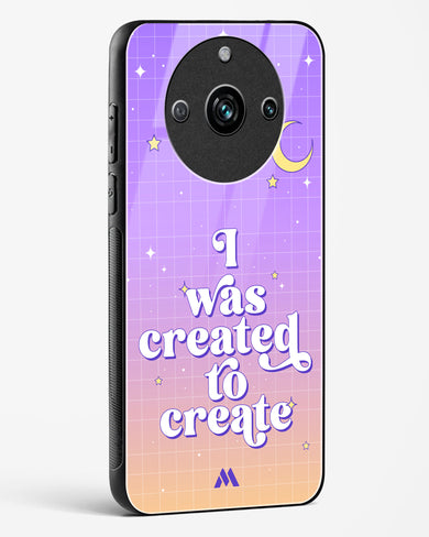 Created to Create Glass Case Phone Cover (Realme)
