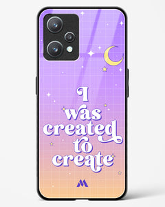 Created to Create Glass Case Phone Cover (Realme)