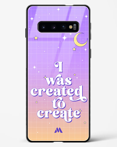 Created to Create Glass Case Phone Cover (Samsung)