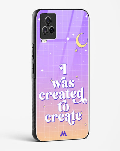 Created to Create Glass Case Phone Cover (Vivo)