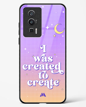 Created to Create Glass Case Phone Cover-(Xiaomi)