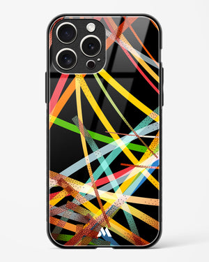 Paper Streamers Glass Case Phone Cover-(Apple)