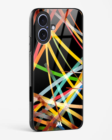 Paper Streamers Glass Case Phone Cover (Apple)