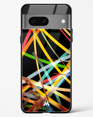 Paper Streamers Glass Case Phone Cover-(Google)