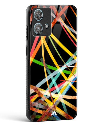 Paper Streamers Glass Case Phone Cover-(Motorola)