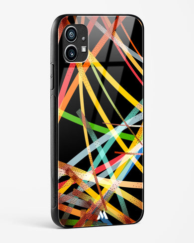 Paper Streamers Glass Case Phone Cover (Nothing)