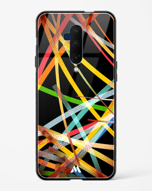 Paper Streamers Glass Case Phone Cover-(OnePlus)