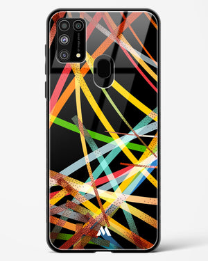Paper Streamers Glass Case Phone Cover-(Samsung)