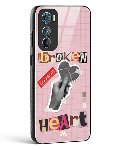 Love On Broken Heart Glass Case Phone Cover (Motorola)