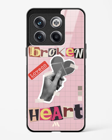 Love On Broken Heart Glass Case Phone Cover (OnePlus)