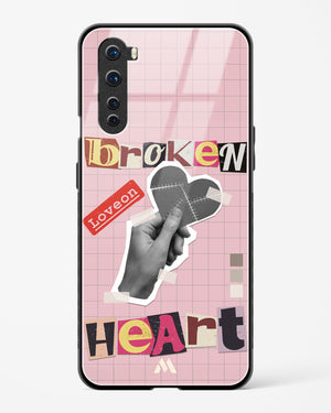 Love On Broken Heart Glass Case Phone Cover-(OnePlus)