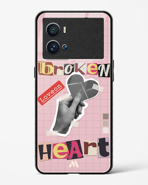 Love On Broken Heart Glass Case Phone Cover-(Vivo)