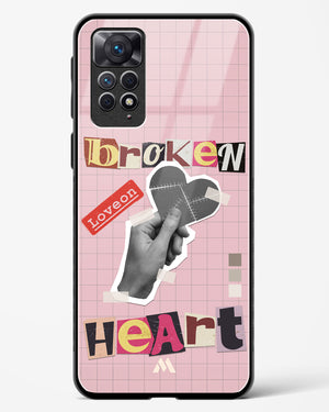 Love On Broken Heart Glass Case Phone Cover-(Xiaomi)