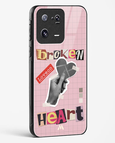 Love On Broken Heart Glass Case Phone Cover (Xiaomi)