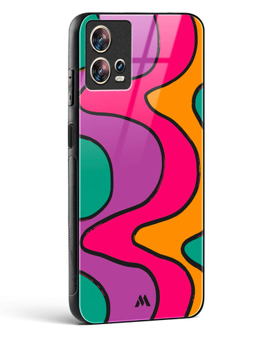 Play Dough Waves Glass Case Phone Cover (Motorola)