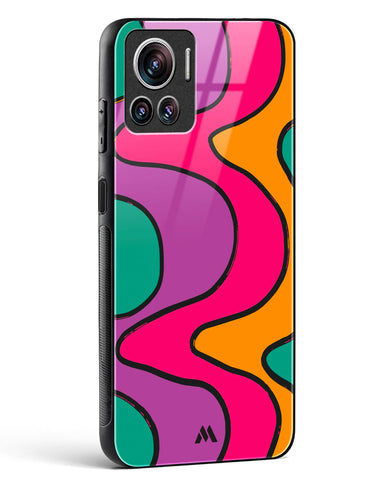 Play Dough Waves Glass Case Phone Cover (Motorola)