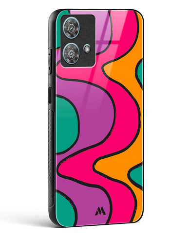 Play Dough Waves Glass Case Phone Cover-(Motorola)