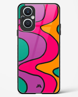 Play Dough Waves Glass Case Phone Cover-(OnePlus)