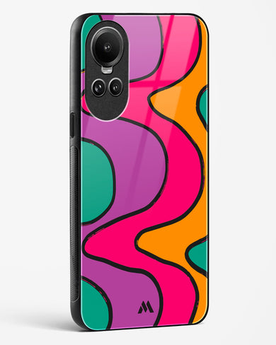 Play Dough Waves Glass Case Phone Cover (Oppo)