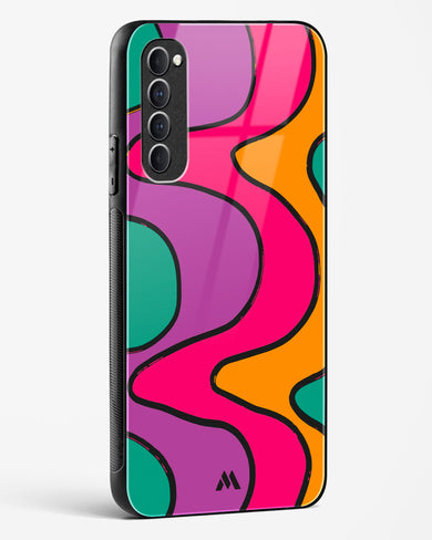 Play Dough Waves Glass Case Phone Cover (Oppo)