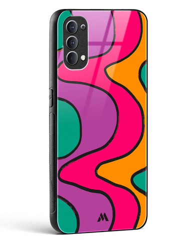 Play Dough Waves Glass Case Phone Cover (Oppo)