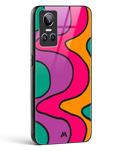 Play Dough Waves Glass Case Phone Cover (Realme)
