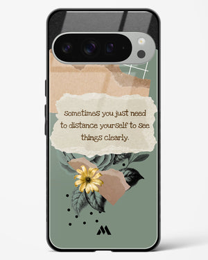 Distance Yourself Glass Case Phone Cover (Google)