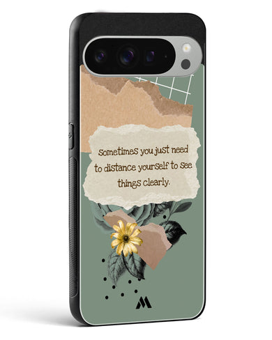 Distance Yourself Glass Case Phone Cover (Google)