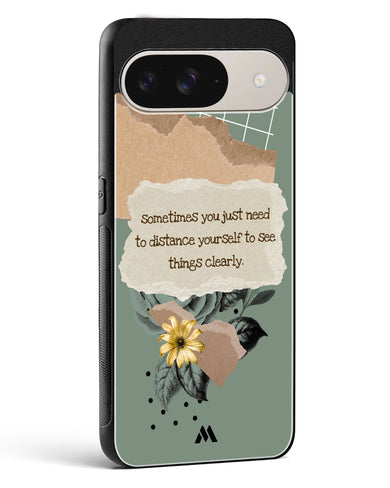 Distance Yourself Glass Case Phone Cover (Google)