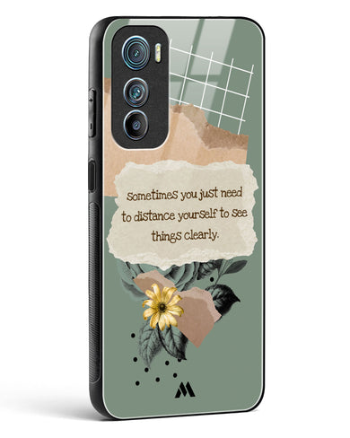 Distance Yourself Glass Case Phone Cover (Motorola)