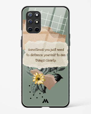 Distance Yourself Glass Case Phone Cover (OnePlus)