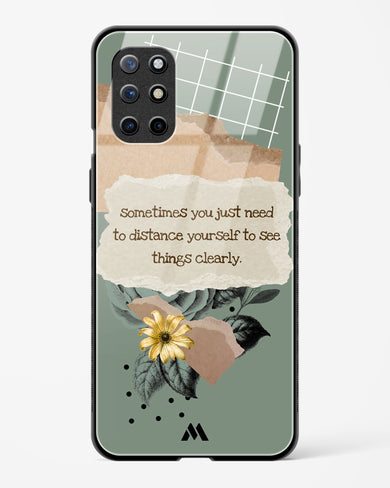 Distance Yourself Glass Case Phone Cover (OnePlus)