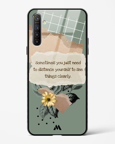 Distance Yourself Glass Case Phone Cover (Oppo)