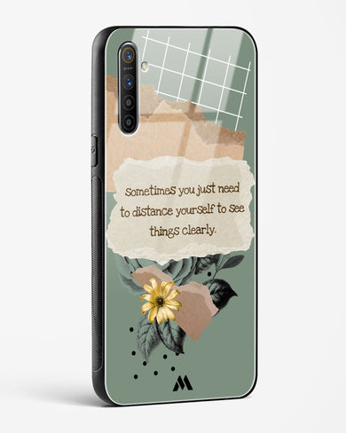 Distance Yourself Glass Case Phone Cover (Oppo)