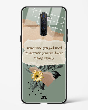 Distance Yourself Glass Case Phone Cover (Oppo)