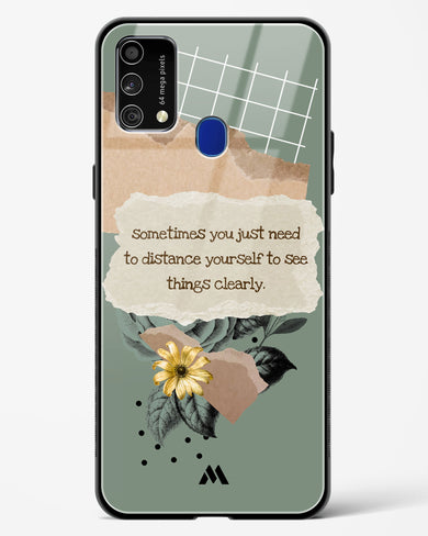 Distance Yourself Glass Case Phone Cover-(Samsung)