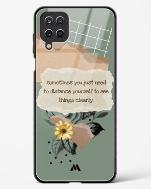 Distance Yourself Glass Case Phone Cover (Samsung)