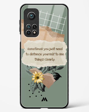Distance Yourself Glass Case Phone Cover (Xiaomi)
