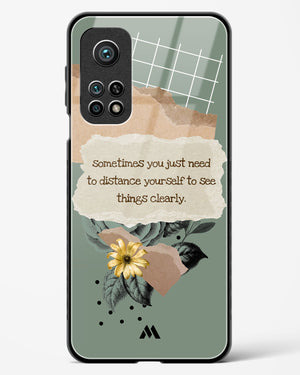 Distance Yourself Glass Case Phone Cover (Xiaomi)