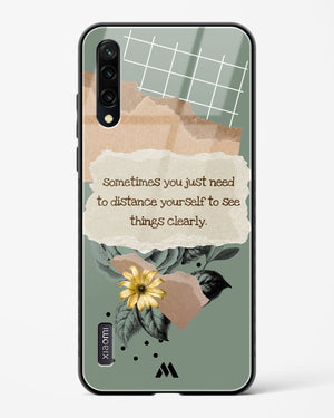 Distance Yourself Glass Case Phone Cover-(Xiaomi)