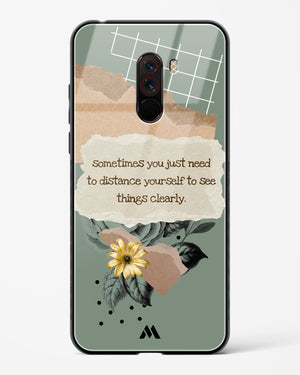 Distance Yourself Glass Case Phone Cover (Xiaomi)