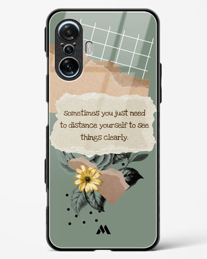 Distance Yourself Glass Case Phone Cover (Xiaomi)