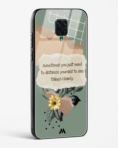 Distance Yourself Glass Case Phone Cover-(Xiaomi)