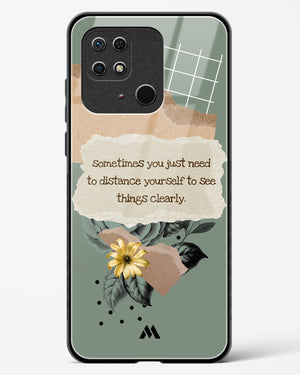 Distance Yourself Glass Case Phone Cover (Xiaomi)