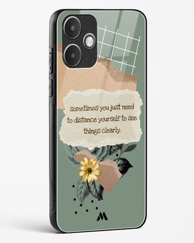 Distance Yourself Glass Case Phone Cover (Xiaomi)