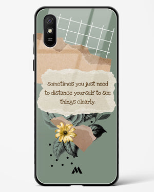 Distance Yourself Glass Case Phone Cover (Xiaomi)