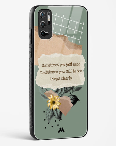 Distance Yourself Glass Case Phone Cover (Xiaomi)