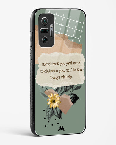 Distance Yourself Glass Case Phone Cover (Xiaomi)