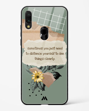 Distance Yourself Glass Case Phone Cover (Xiaomi)